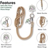 image:imageSonix x Care Bears  Crossbody Phone Strap with Charms  Adjustable Universal Cell Phone Rope Strap Lanyard  Blue Cord  Grumpy BearHello Kitty Tennis