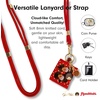 image:imageSonix x Care Bears  Crossbody Phone Strap with Charms  Adjustable Universal Cell Phone Rope Strap Lanyard  Blue Cord  Grumpy BearMonchhichi