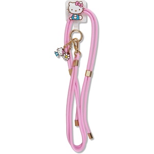 image:imageSonix x Care Bears  Crossbody Phone Strap with Charms  Adjustable Universal Cell Phone Rope Strap Lanyard  Blue Cord  Grumpy BearHello Kitty Pink Bows