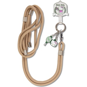 image:imageSonix x Care Bears  Crossbody Phone Strap with Charms  Adjustable Universal Cell Phone Rope Strap Lanyard  Blue Cord  Grumpy BearHello Kitty Tennis